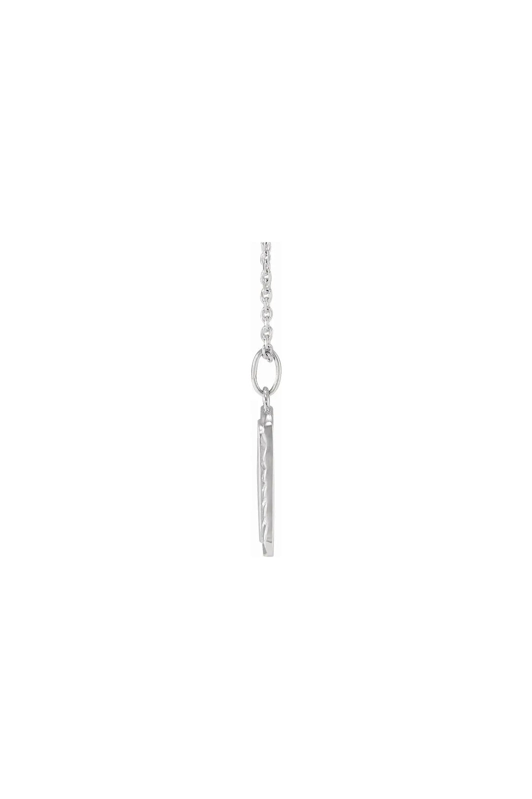 Engravable Sunburst Necklace
