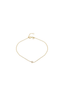 Solitaire Bezel Diamond Anklet